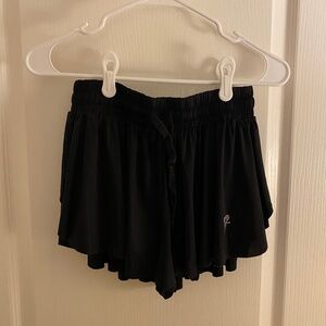 Keiki Kona Black Flowy Shorts